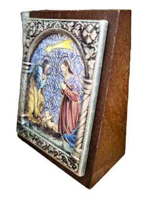 Adorno Italiano Natividade de Cristo 6 cm x 5 cm-TerraCotta Arte Sacra