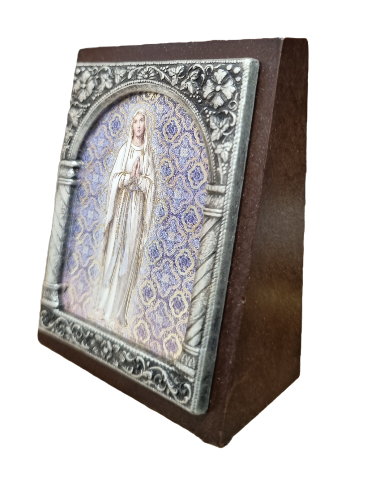 Adorno Italiano Nossa Senhora De Lourdes 6 cm x 5 cm-TerraCotta Arte Sacra