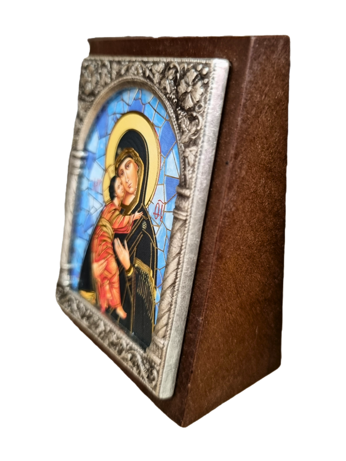 Adorno Italiano Nossa Senhora da Ternura 6 cm x 5 cm-TerraCotta Arte Sacra