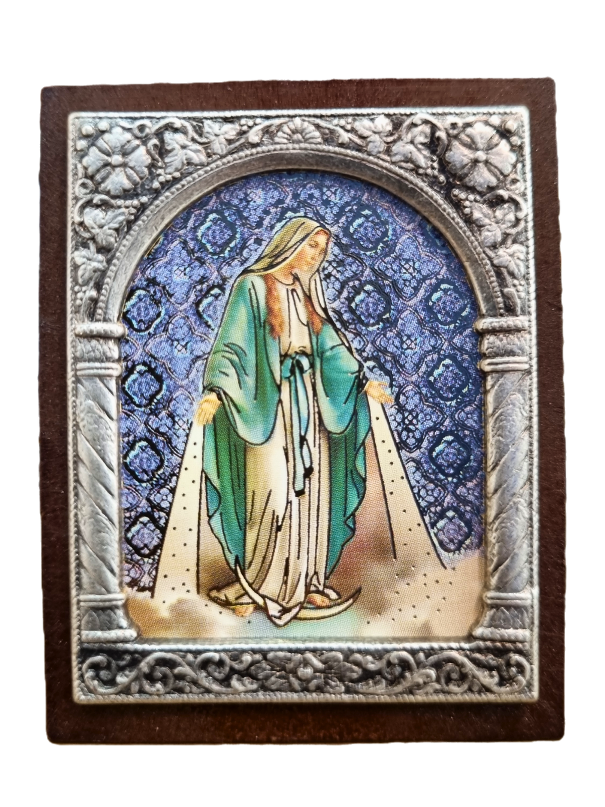 Adorno Italiano Nossa Senhora das Graças 6 cm x 5 cm-TerraCotta Arte Sacra
