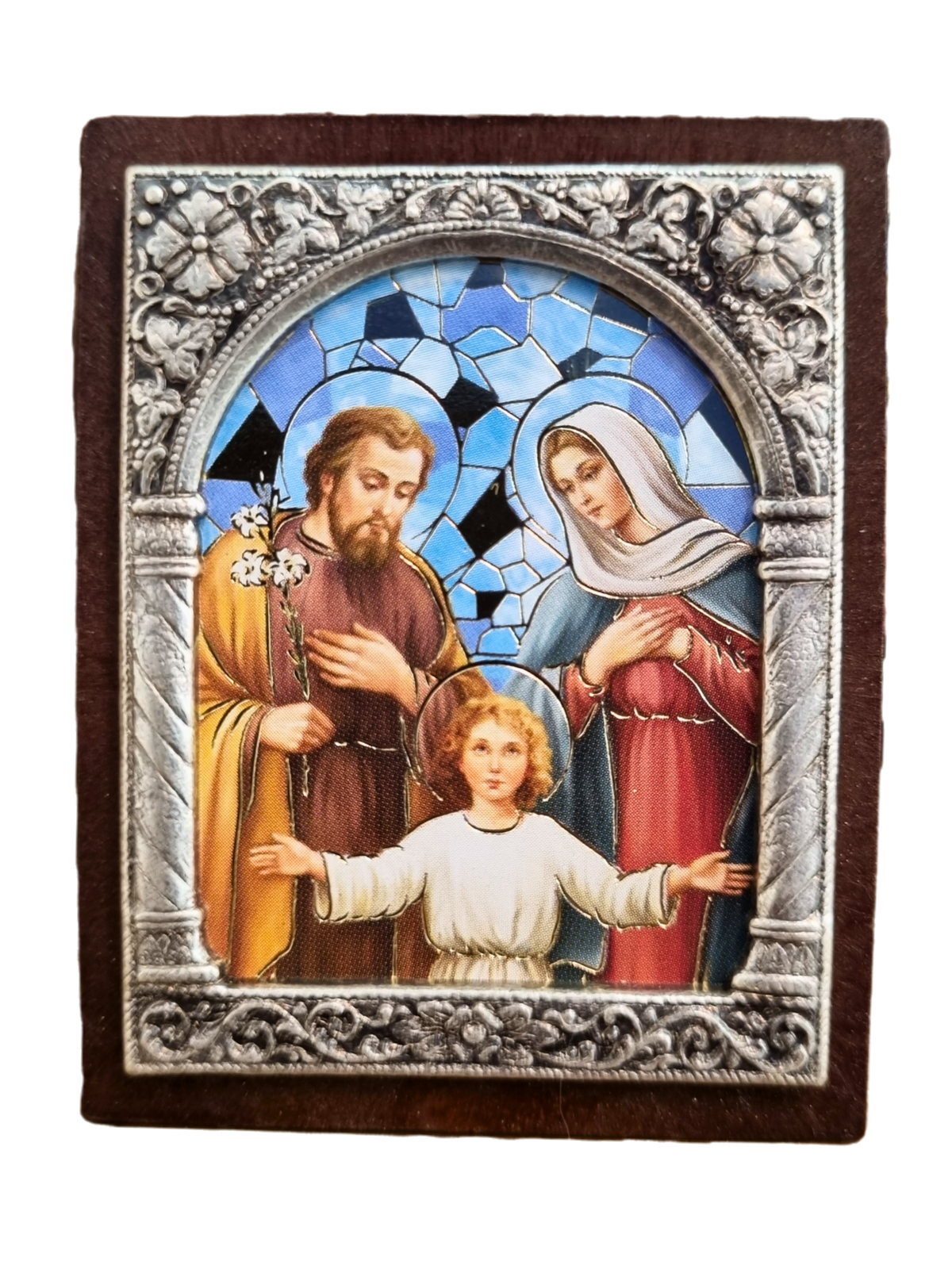 Adorno Italiano Sagrada Família 6 cm x 5 cm-TerraCotta Arte Sacra