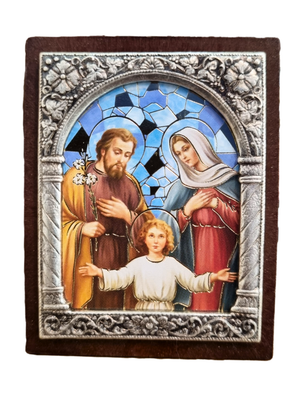 Adorno Italiano Sagrada Família 6 cm x 5 cm-TerraCotta Arte Sacra