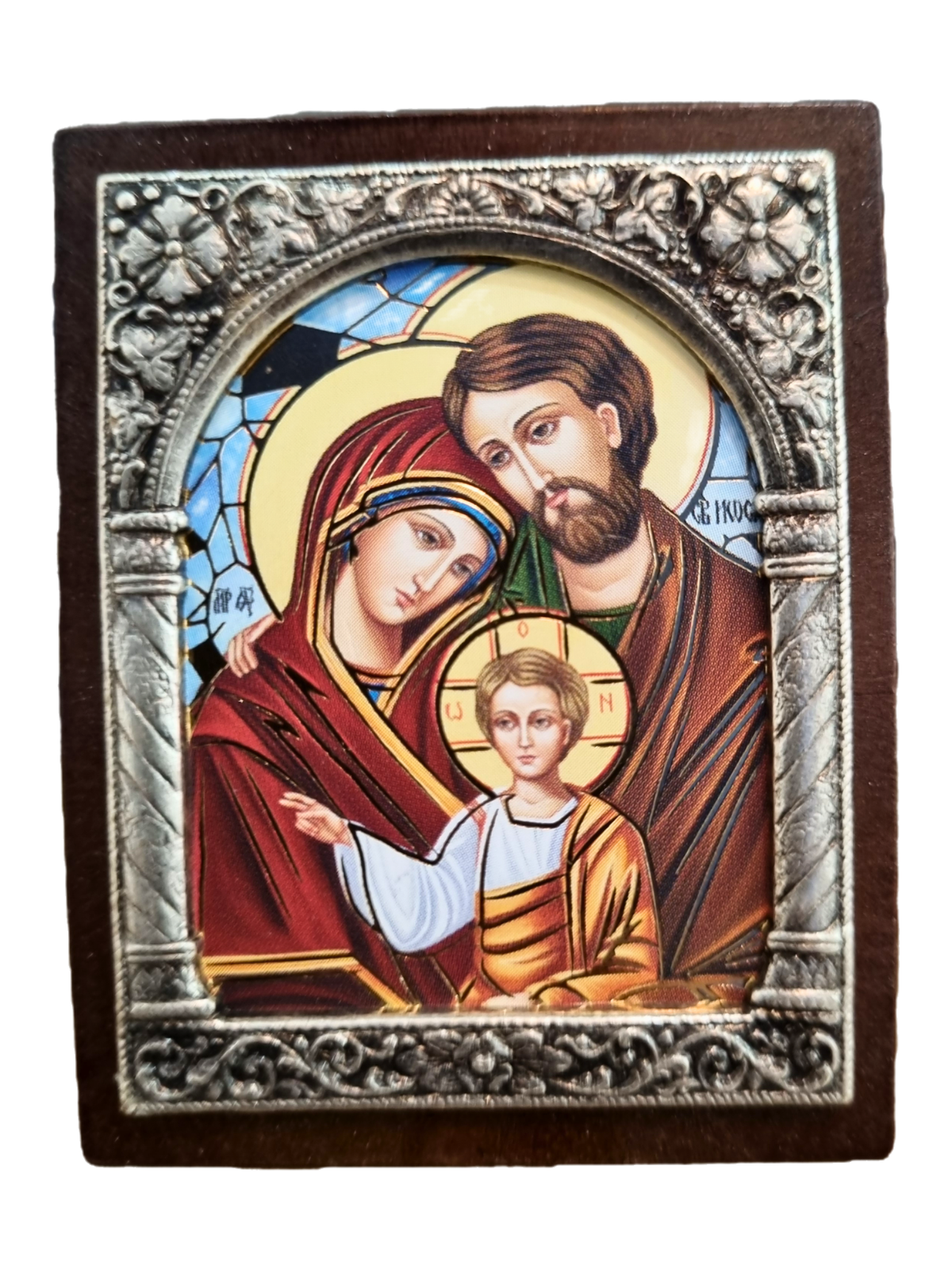 Adorno Italiano Sagrada Família 6 cm x 5 cm-TerraCotta Arte Sacra
