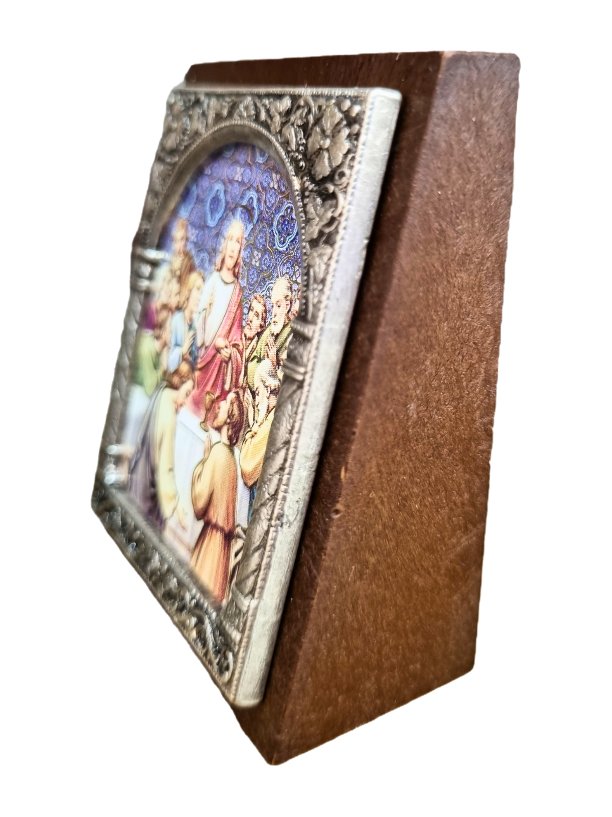 Adorno Italiano Santa Ceia 6 cm x 5 cm-TerraCotta Arte Sacra