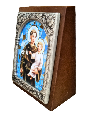 Adorno Italiano Santo Antônio 6 cm x 5 cm-TerraCotta Arte Sacra