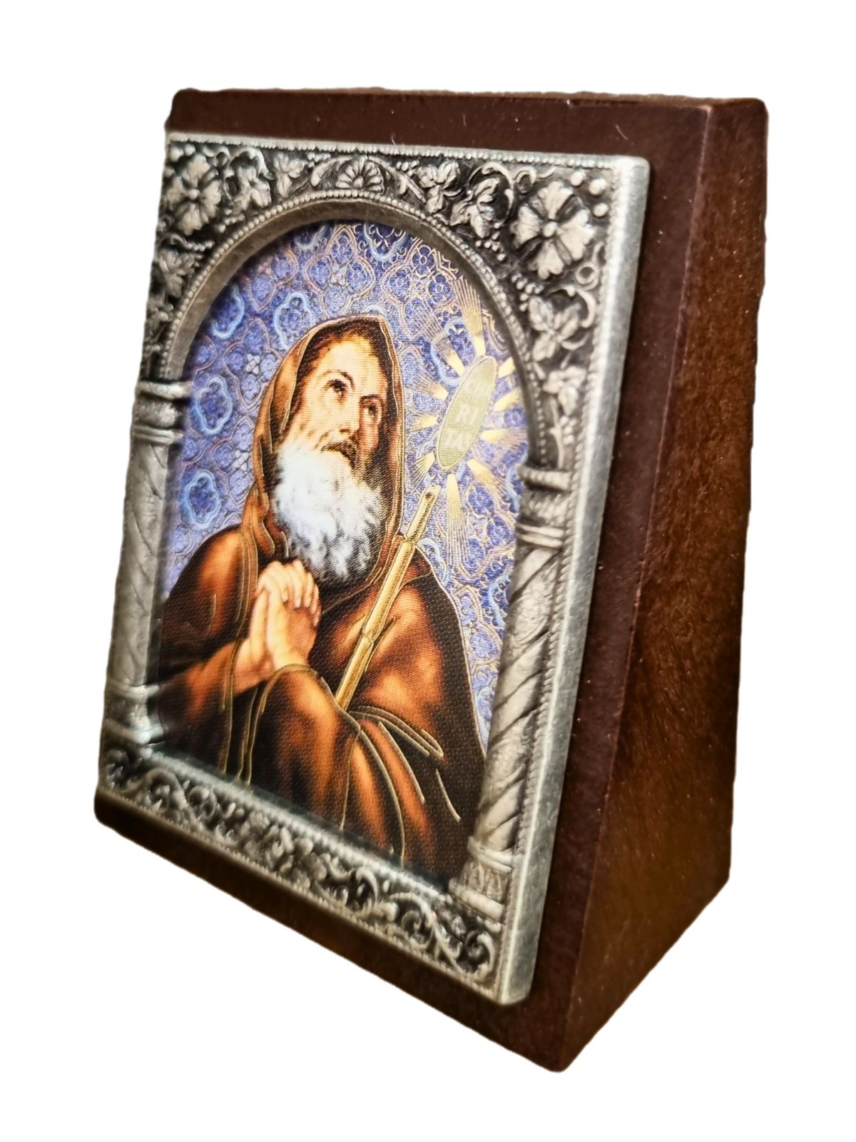 Adorno Italiano São Francisco de Paula 6 cm x 5 cm-TerraCotta Arte Sacra