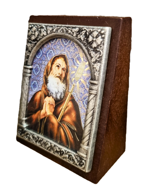 Adorno Italiano São Francisco de Paula 6 cm x 5 cm-TerraCotta Arte Sacra