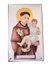Adorno Italiano de Prata Santo Antônio 12 cm x 20 cm-TerraCotta Arte Sacra