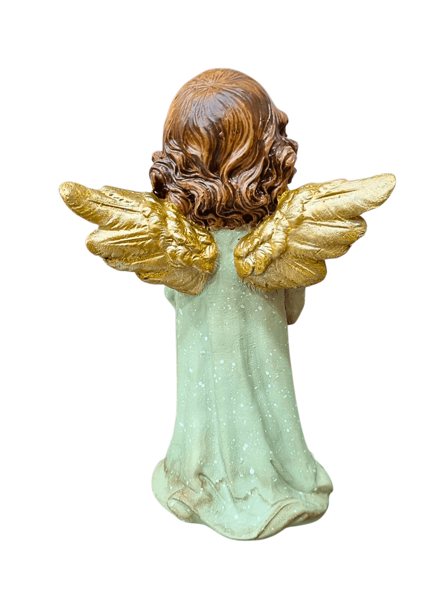 Anjo Orando em Resina 18 cm-TerraCotta Arte Sacra