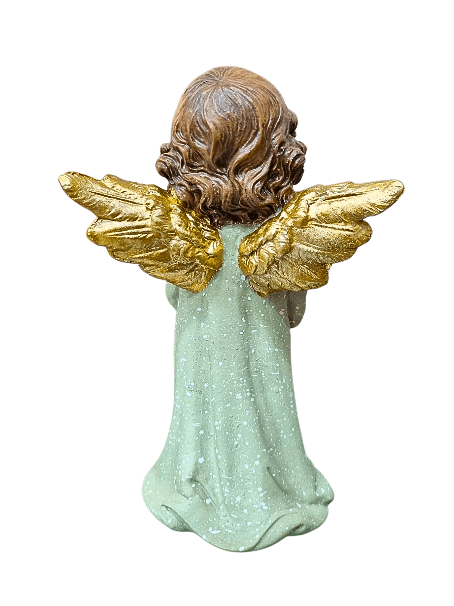 Anjo com Corneta em Resina 17 cm-TerraCotta Arte Sacra