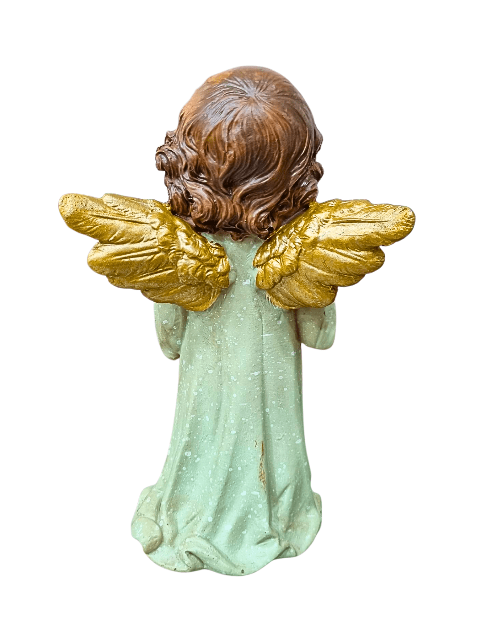 Anjo com Sanfona em Resina 17 cm-TerraCotta Arte Sacra