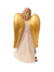 Anjo da Guarda em Madeira Colorido (Para meninos) 11,5 cm-TerraCotta Arte Sacra