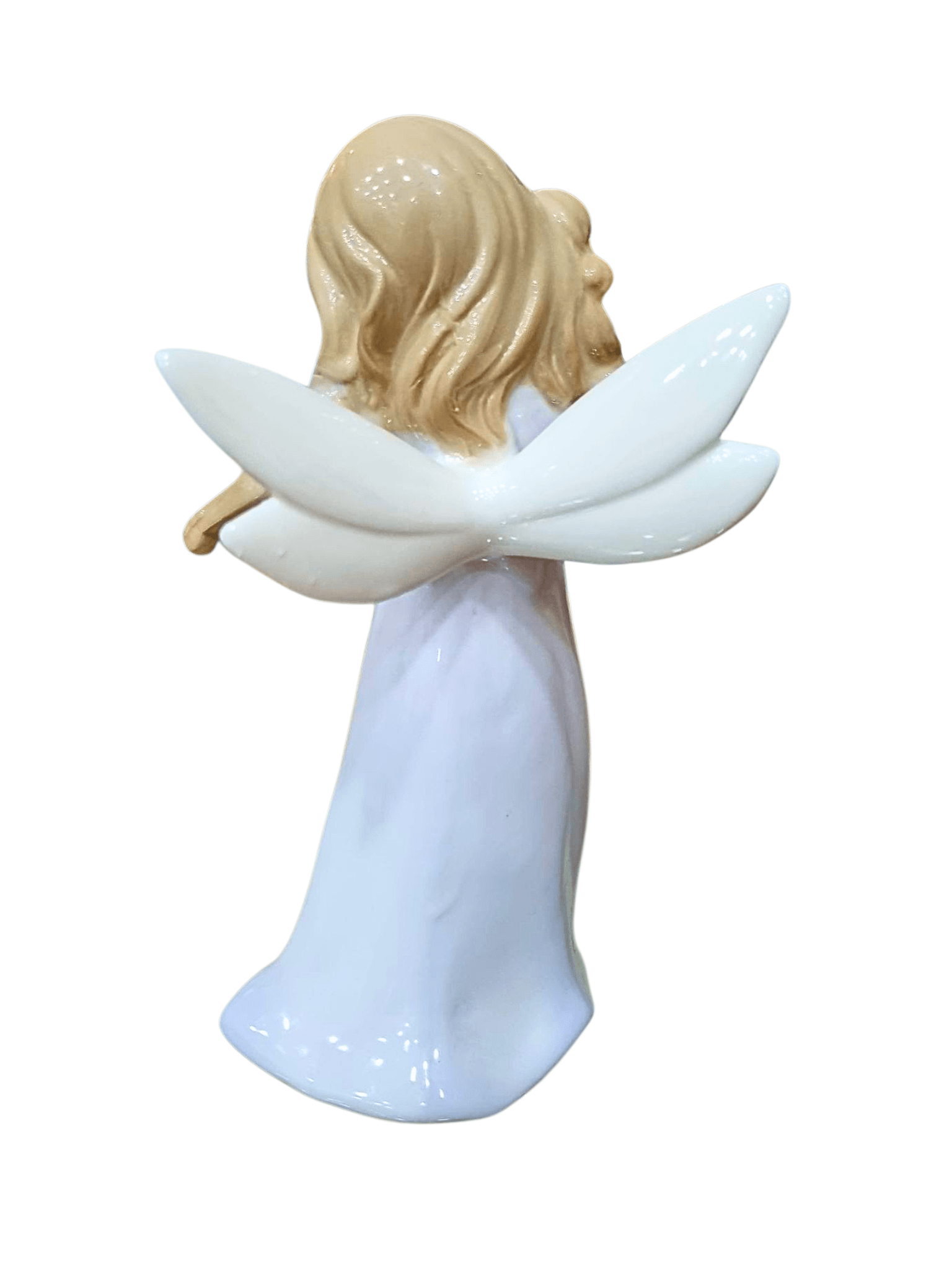 Anjo de Porcelana com Violino 17 cm-TerraCotta Arte Sacra