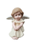 Anjo em Porcelana Sentado 6 cm-TerraCotta Arte Sacra