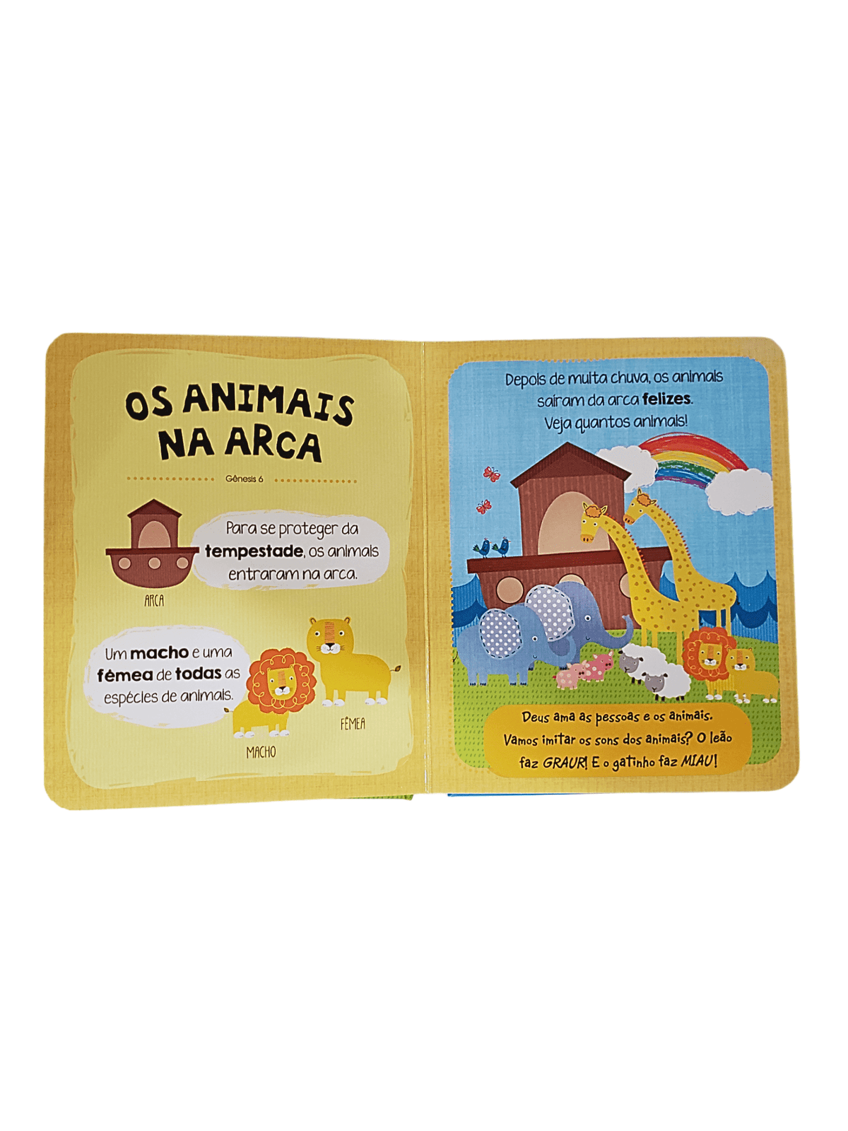 Bíblia do Bebê: Animais-TerraCotta Arte Sacra