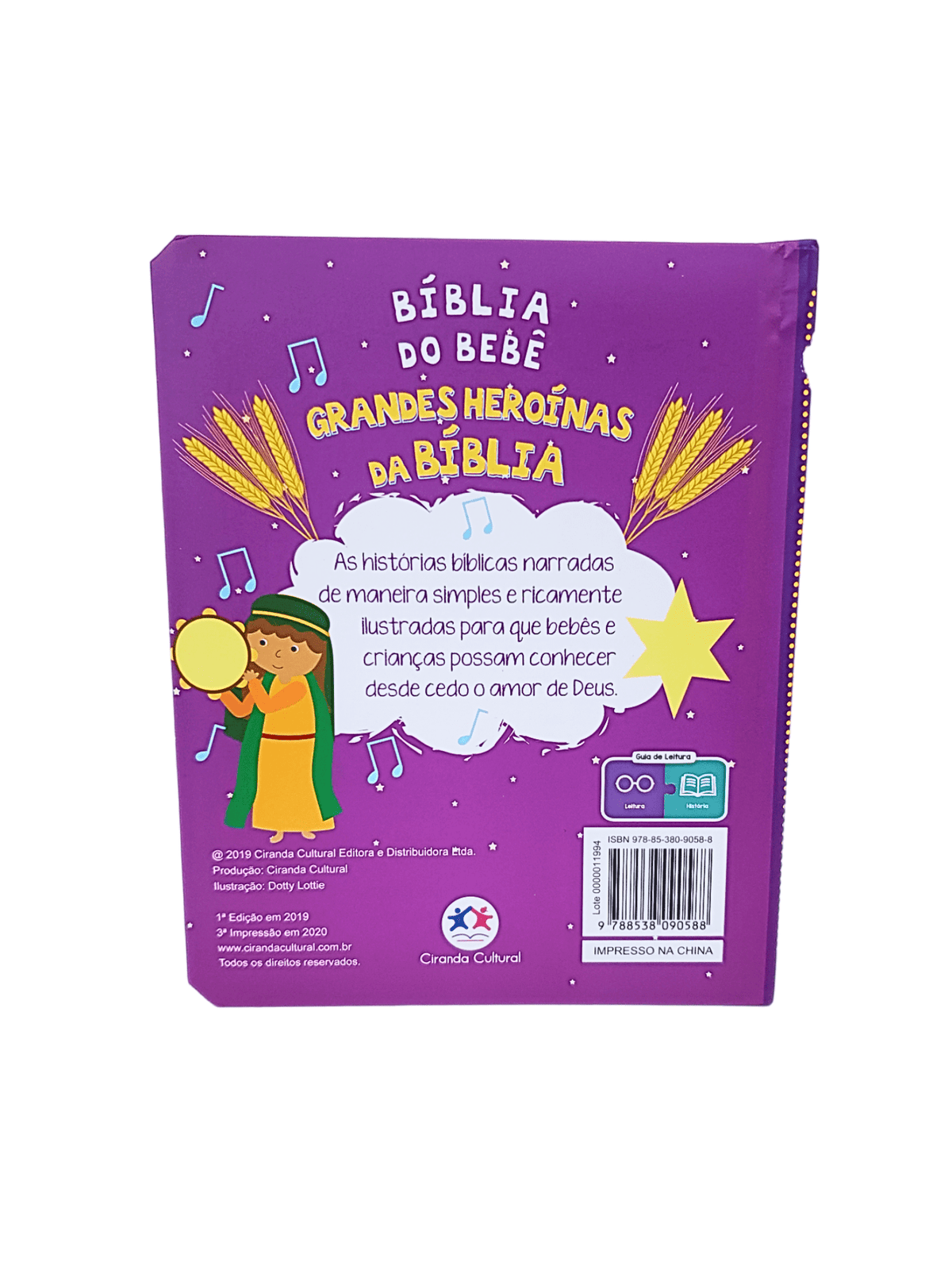 Bíblia do Bebê: Grandes Heroínas da Bíblia-TerraCotta Arte Sacra