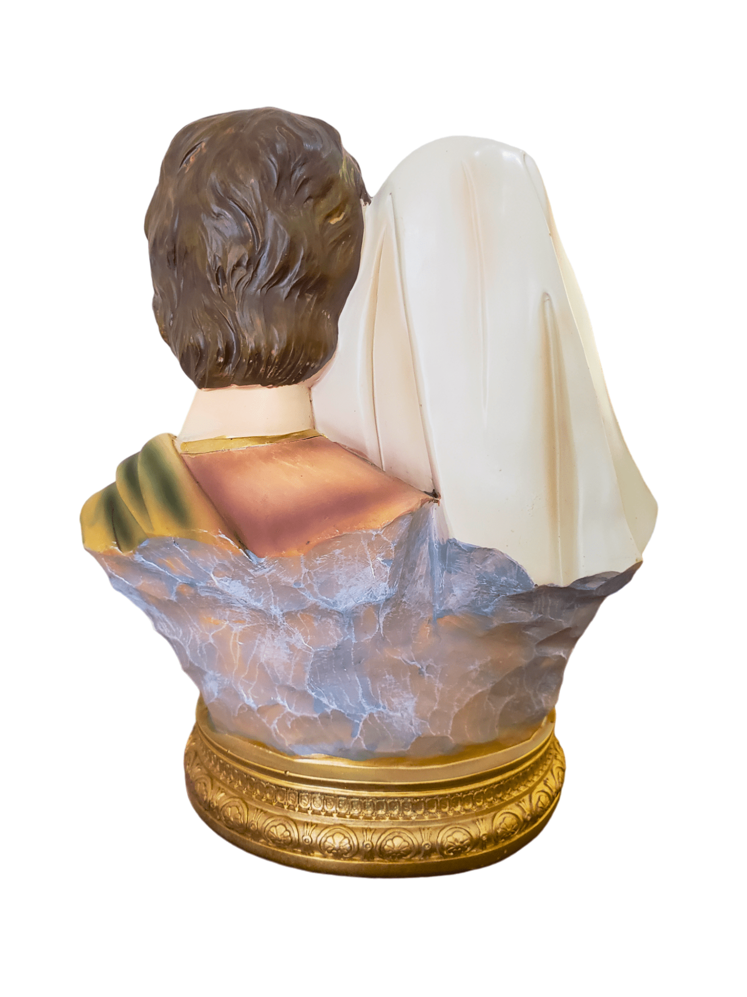 Busto da Sagrada Família em Resina 20 cm-TerraCotta Arte Sacra