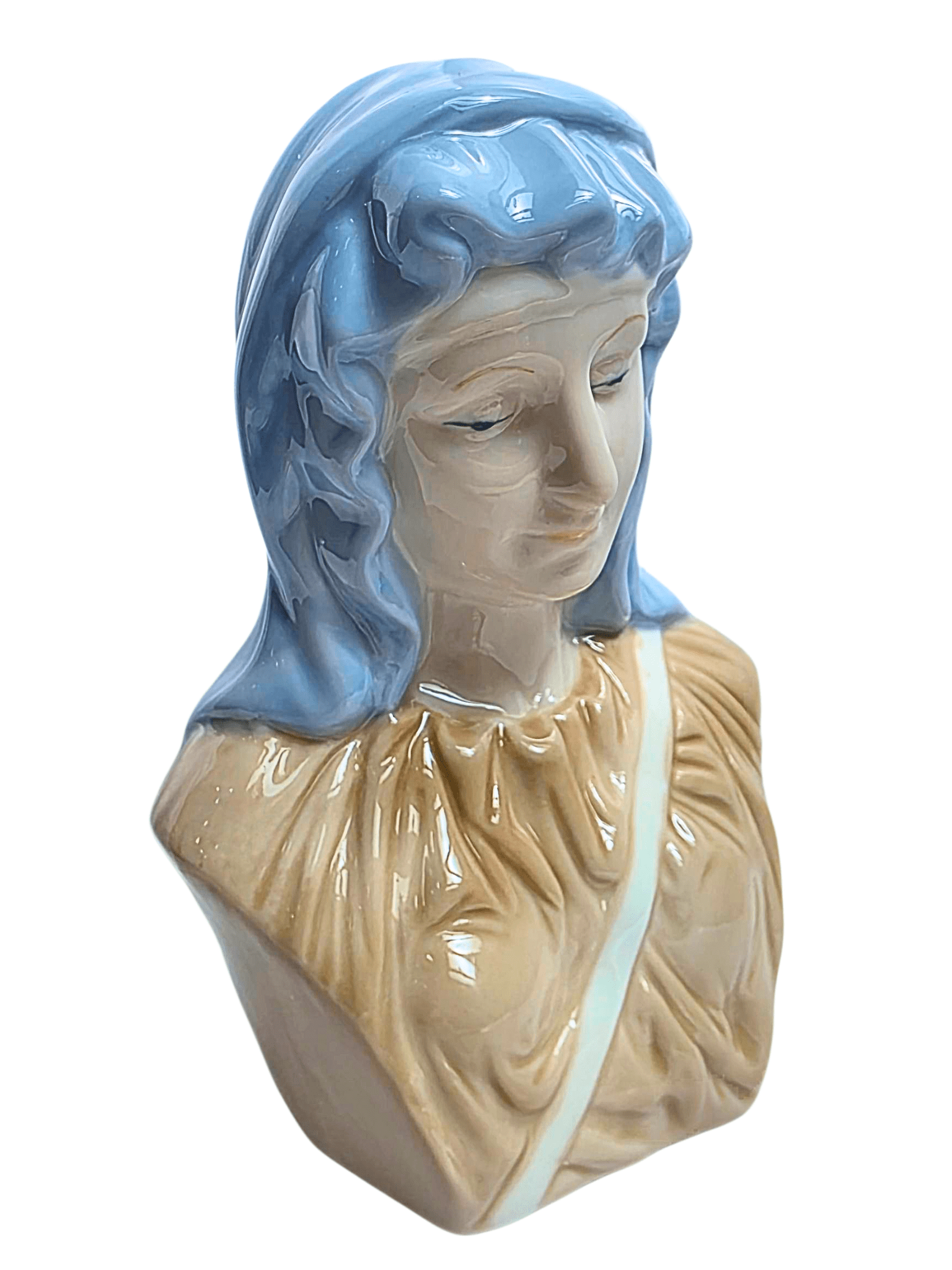 Busto de Nossa Senhora em Porcelana 14 cm-TerraCotta Arte Sacra