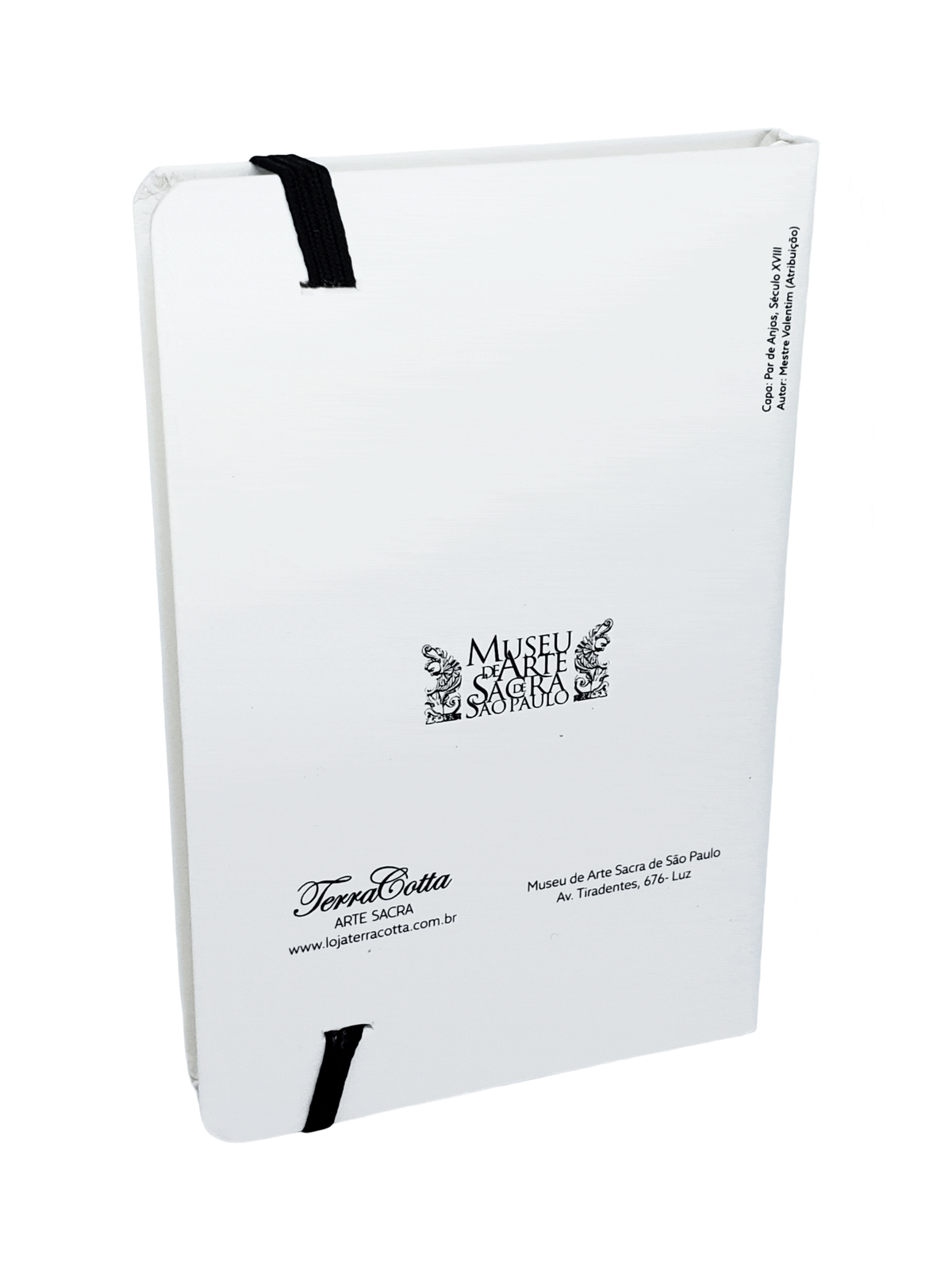 Caderneta Mini Aquarela Par de Anjos - Século XVIII-TerraCotta Arte Sacra