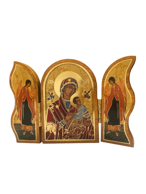 Capelinha Italiana Nossa Senhora da Ternura-TerraCotta Arte Sacra