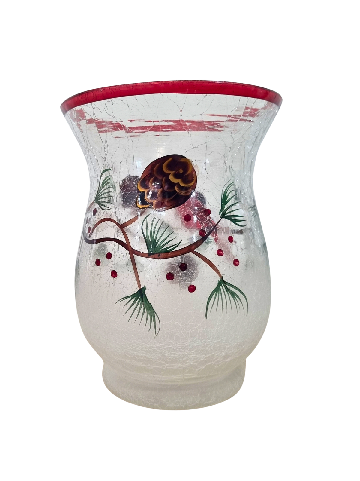 Castiçal de Vidro 20 cm-TerraCotta Arte Sacra