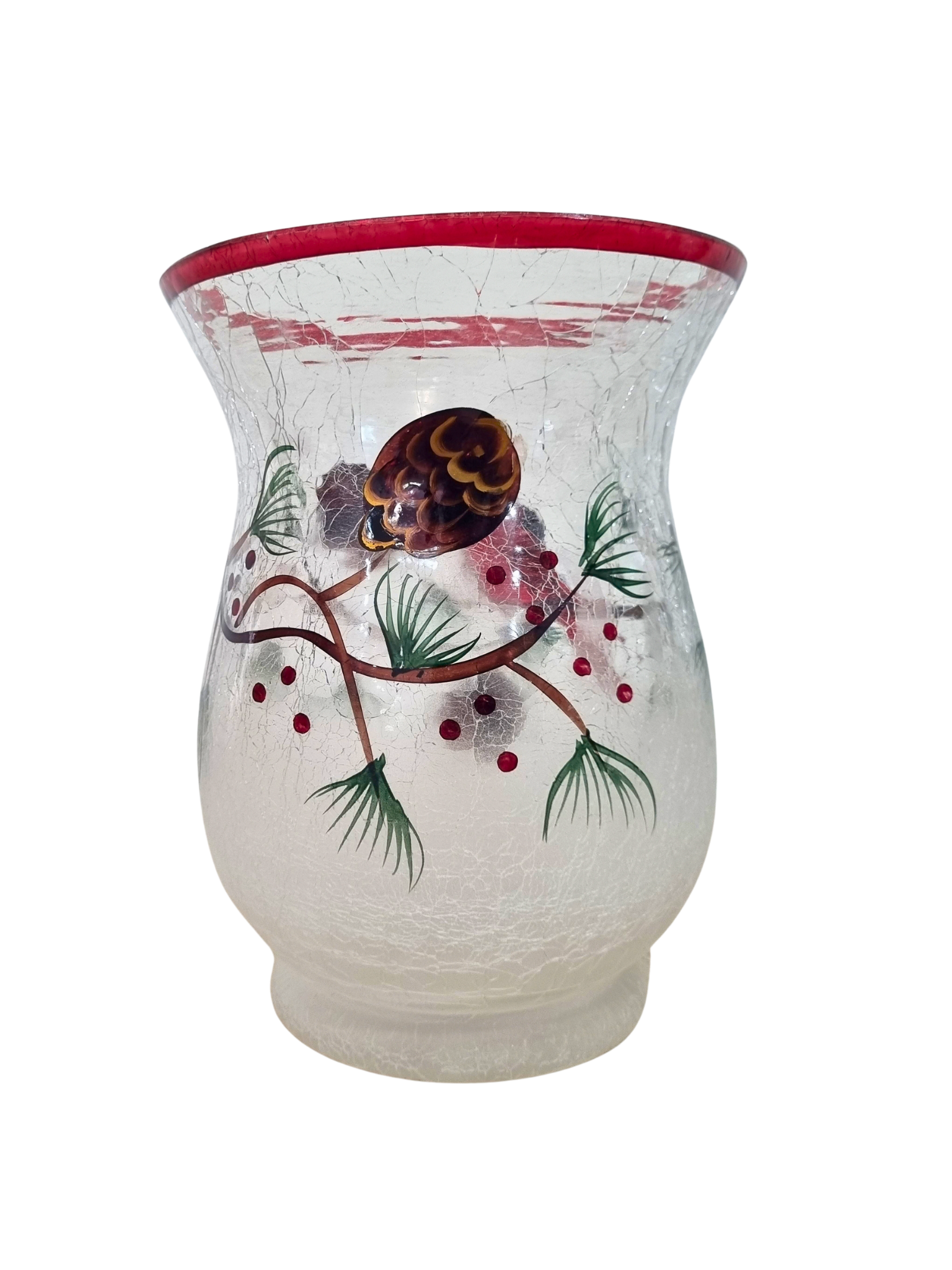 Castiçal de Vidro 20 cm-TerraCotta Arte Sacra