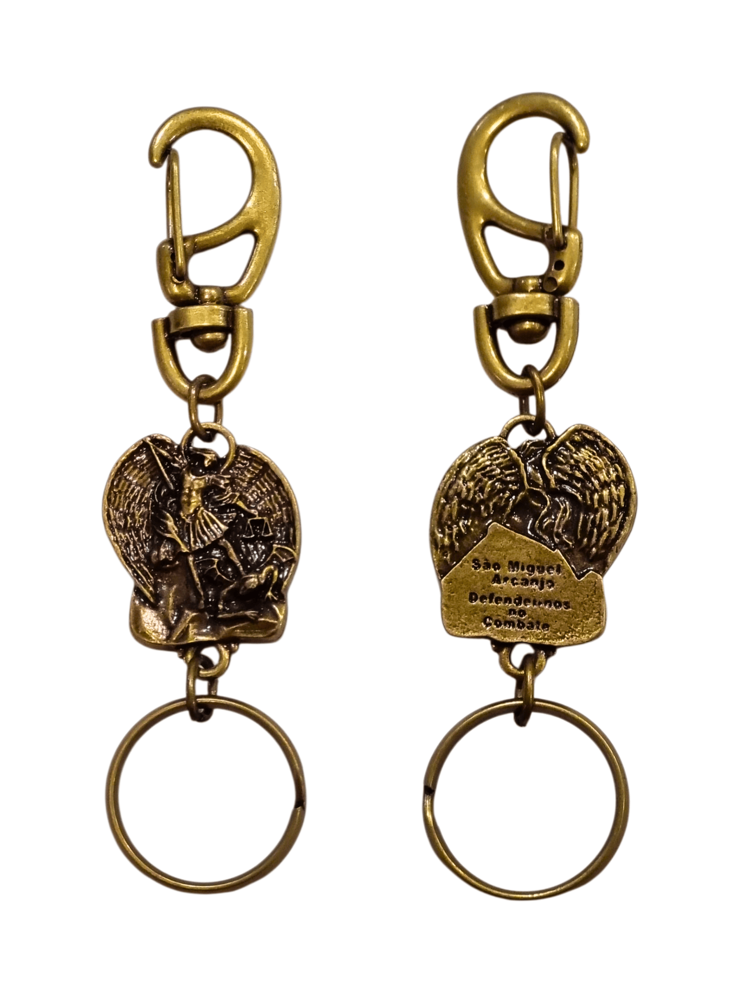 Chaveiro São Miguel Arcanjo-TerraCotta Arte Sacra