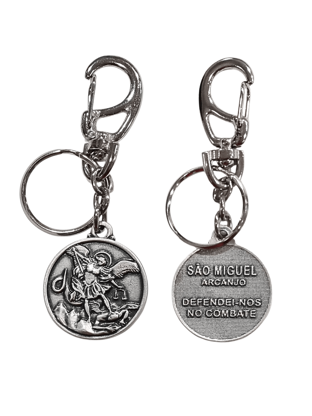 Chaveiro São Miguel Arcanjo-TerraCotta Arte Sacra