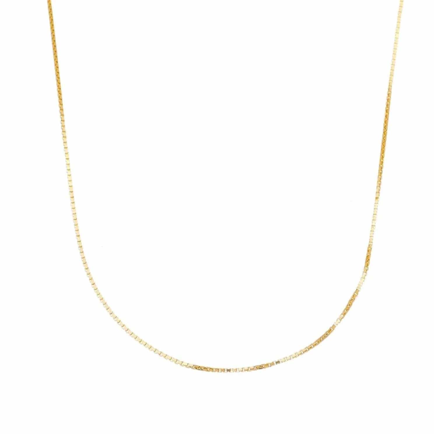 Corrente Veneziana em Prata de Lei 925 e Banho de Ouro 18K-TerraCotta Arte Sacra