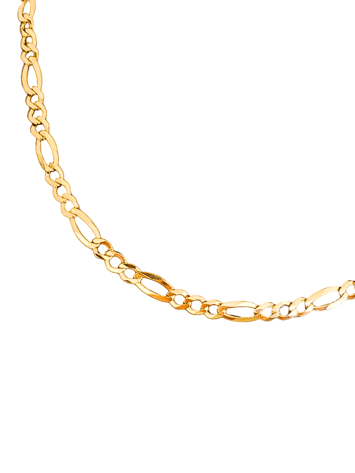 Corrente em Prata de Lei 925 e Banho de Ouro 18K 40 cm-TerraCotta Arte Sacra