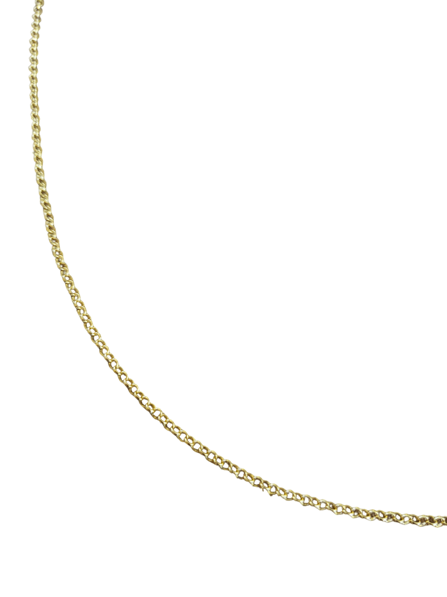 Corrente em Prata de Lei 925 e Banho de Ouro 18K-TerraCotta Arte Sacra