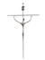 Crucifixo de Aço Galvanizado Cobre 52 cm-TerraCotta Arte Sacra