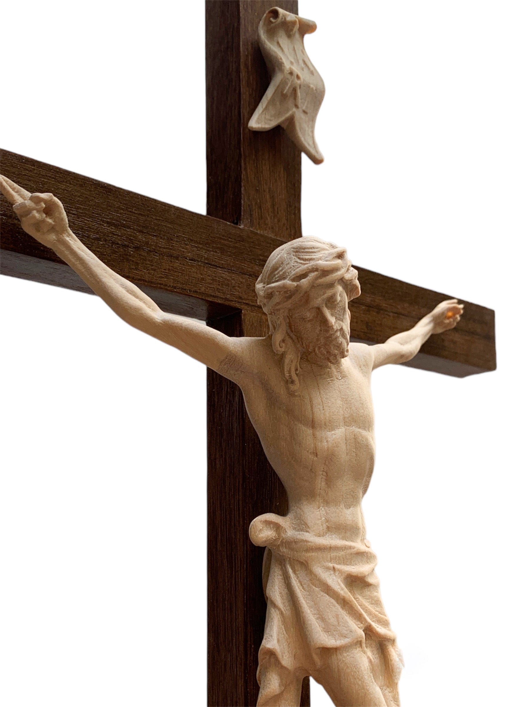 Crucifixo de Mesa em Madeira 40 cm-TerraCotta Arte Sacra