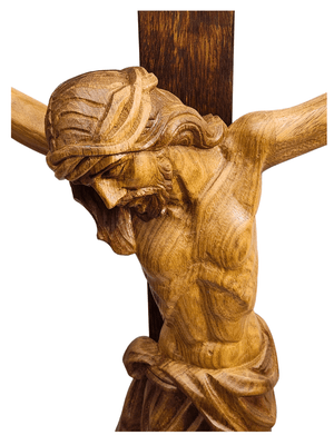 Crucifixo em Madeira 140cm-TerraCotta Arte Sacra