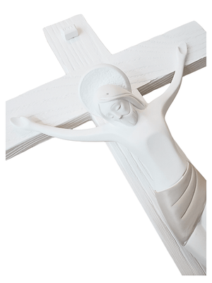 Crucifixo em Madeira 32 cm x 19 cm-TerraCotta Arte Sacra