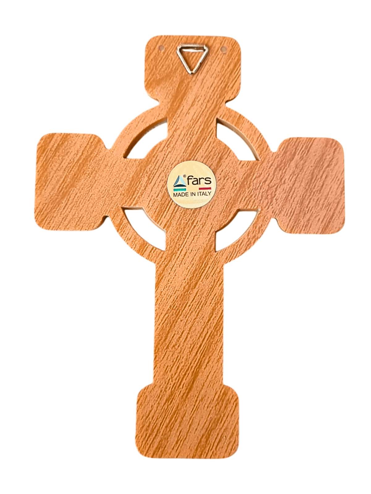 Cruz Italiana em Madeira Primeira Comunhão-TerraCotta Arte Sacra