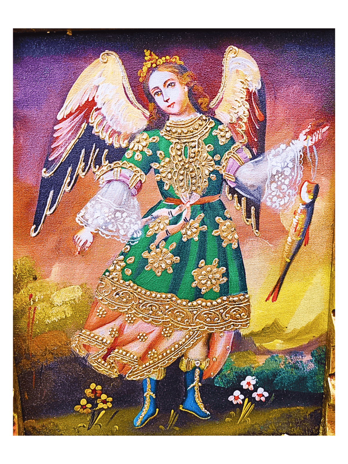 Cusquenho de São Rafael-TerraCotta Arte Sacra