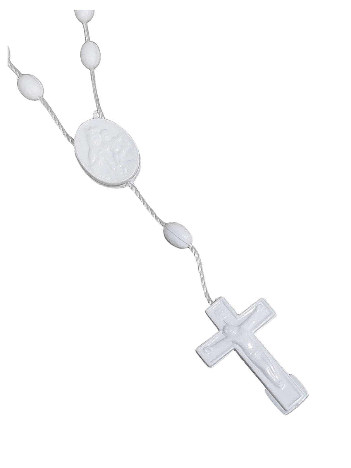 Dezena Escapulário Branca-TerraCotta Arte Sacra