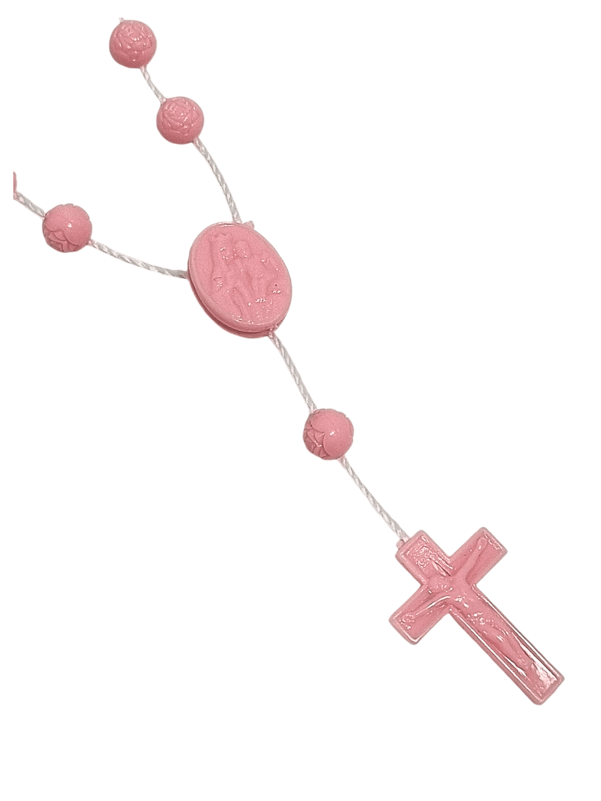 Dezena Escapulário Rosa-TerraCotta Arte Sacra