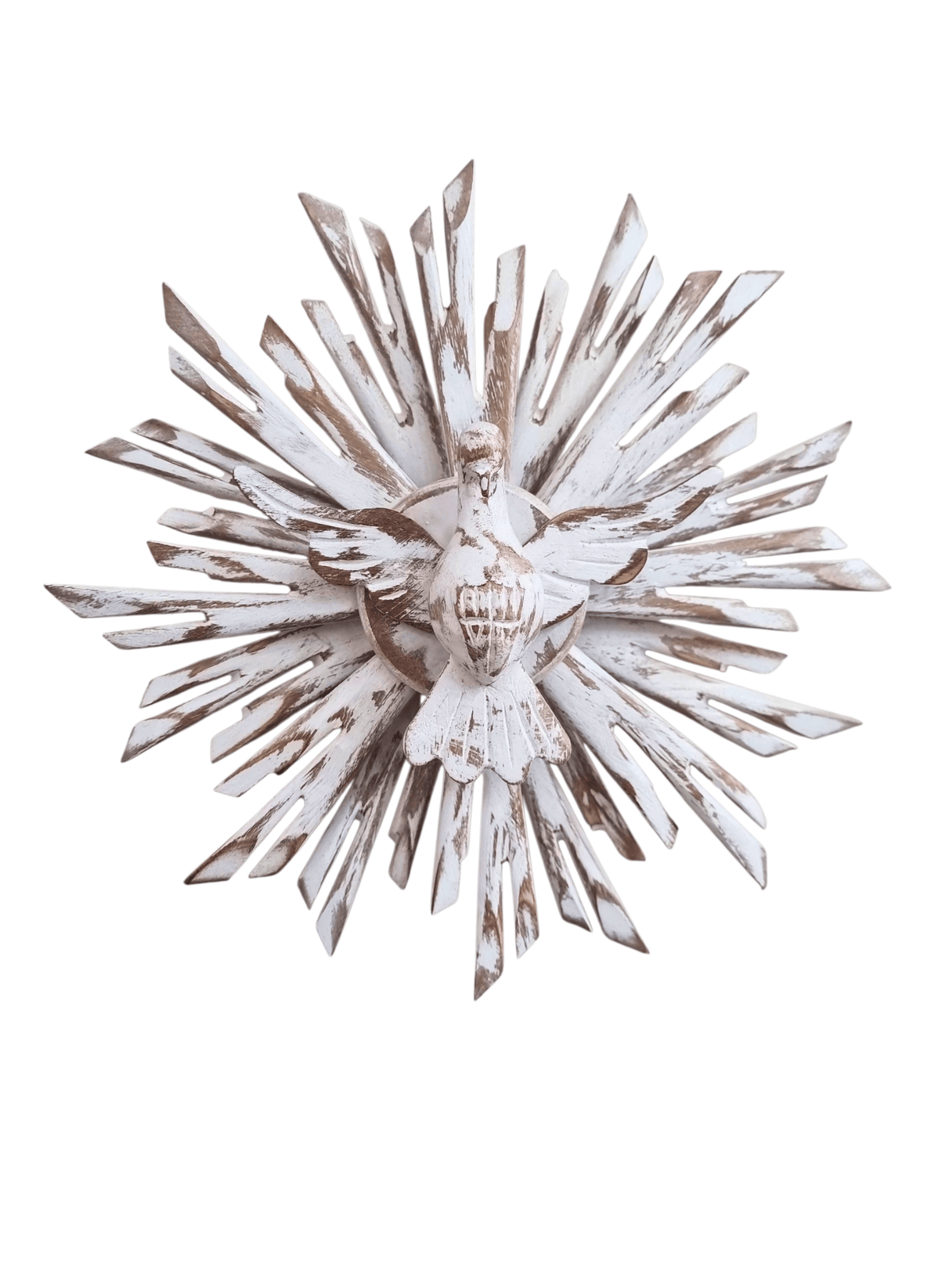 Divino Espírito Santo com Resplendor 26 cm-TerraCotta Arte Sacra