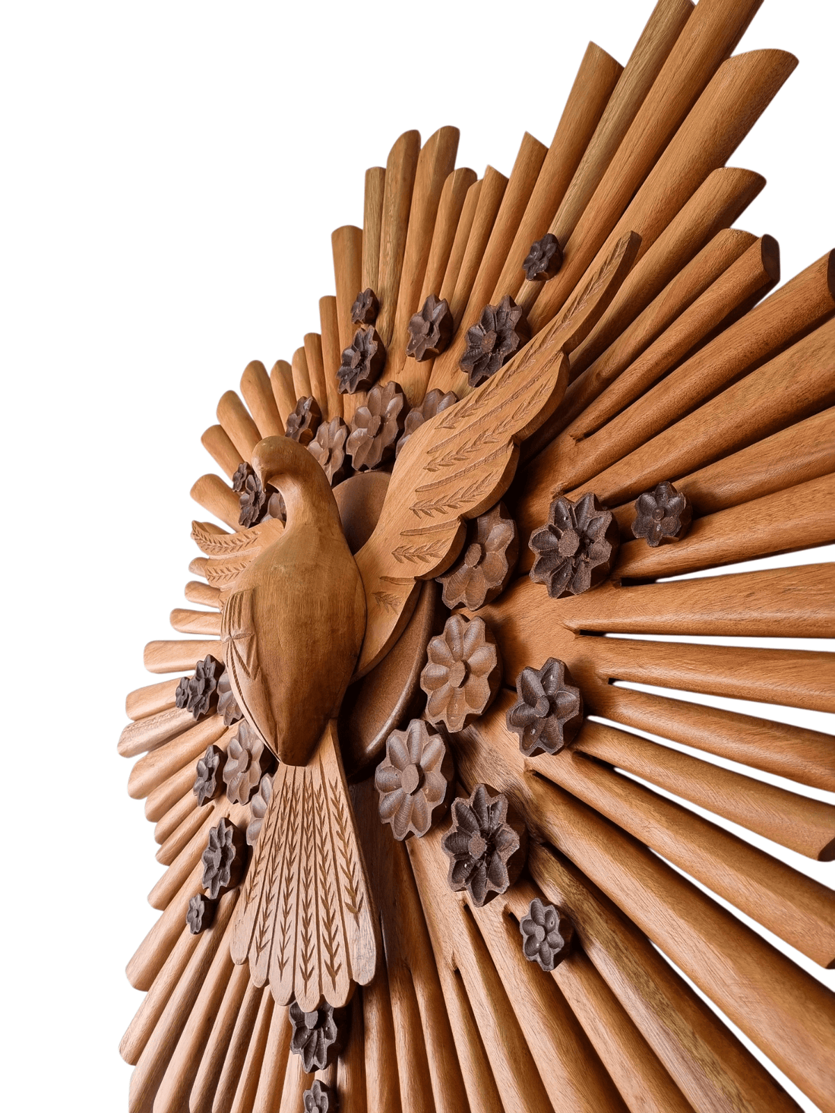 Divino Espírito Santo de Madeira com 93 cm-TerraCotta Arte Sacra
