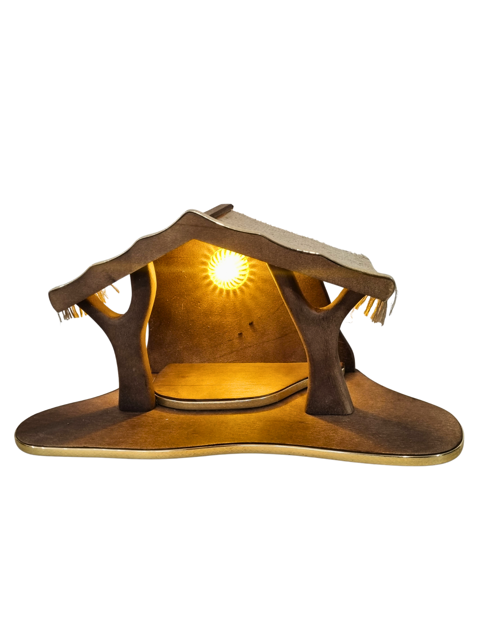 Estábulo Casinha 30 x 18 cm-TerraCotta Arte Sacra