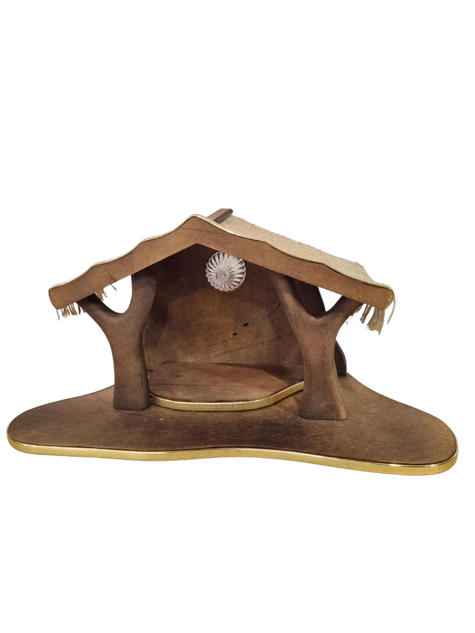 Estábulo Casinha 30 x 18 cm-TerraCotta Arte Sacra