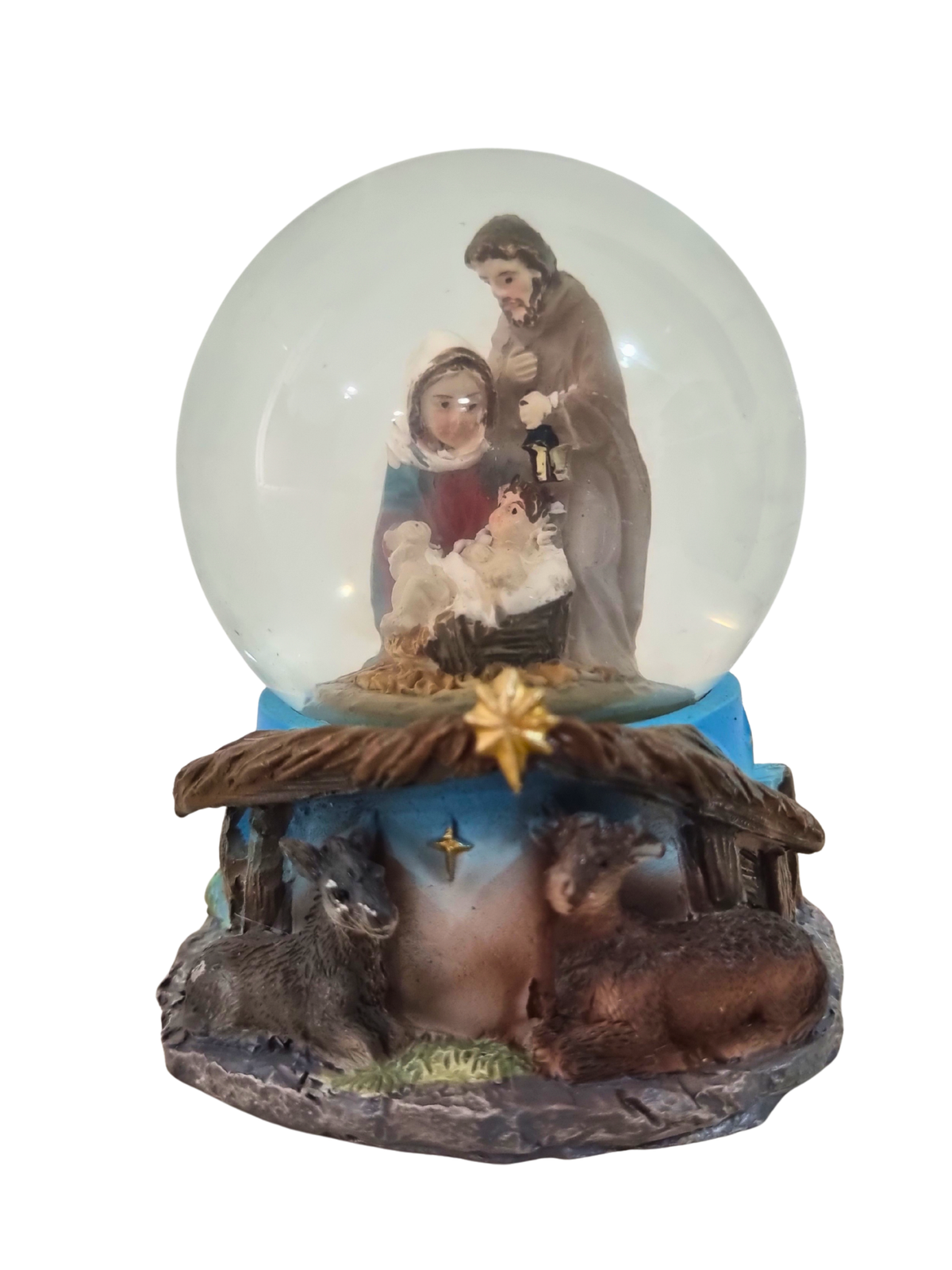 Globo da Sagrada Família Médio 8,5 x 7,5 cm-TerraCotta Arte Sacra