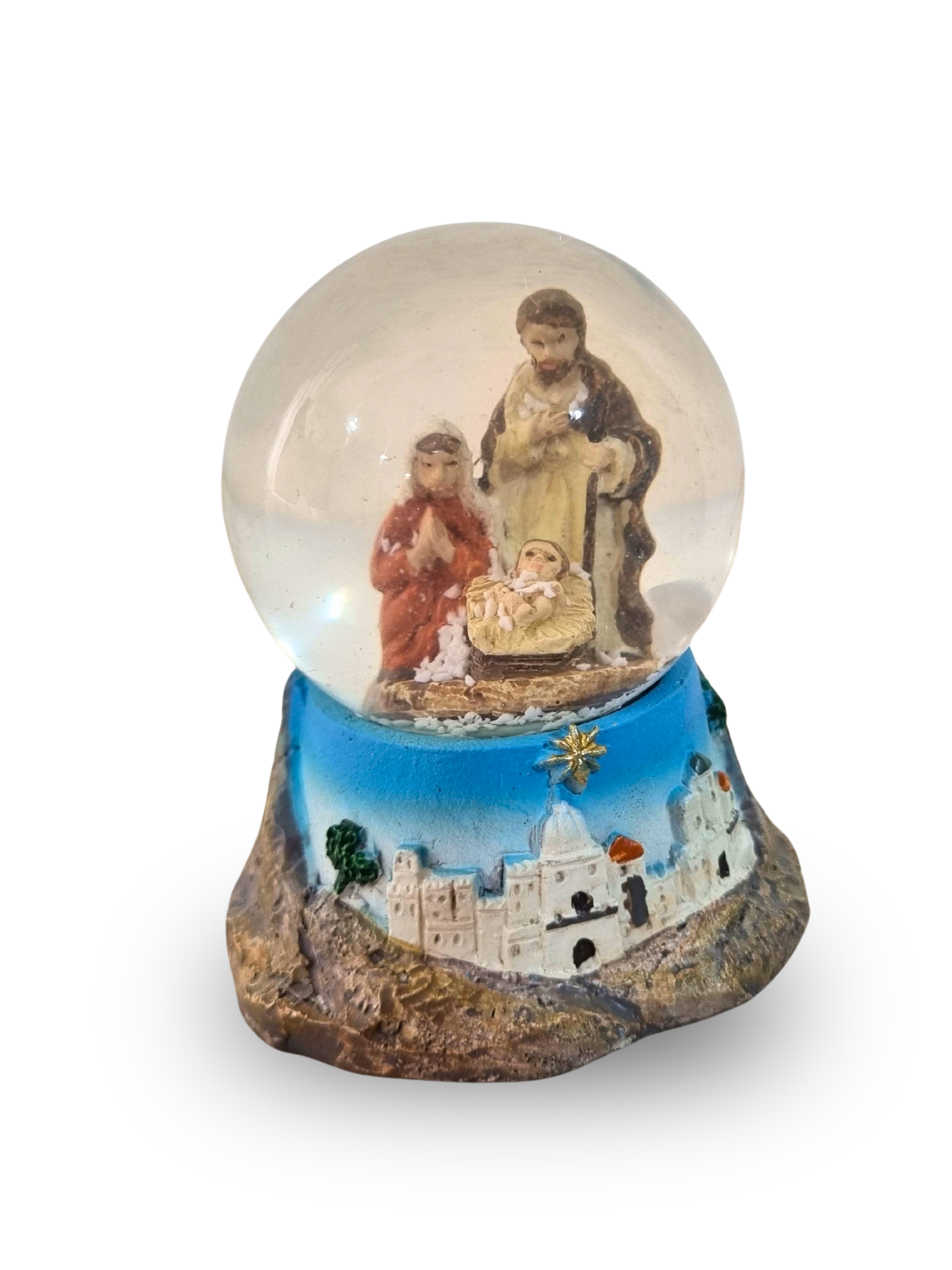 Globo da Sagrada Família Pequeno 6,5 x 6 cm-TerraCotta Arte Sacra