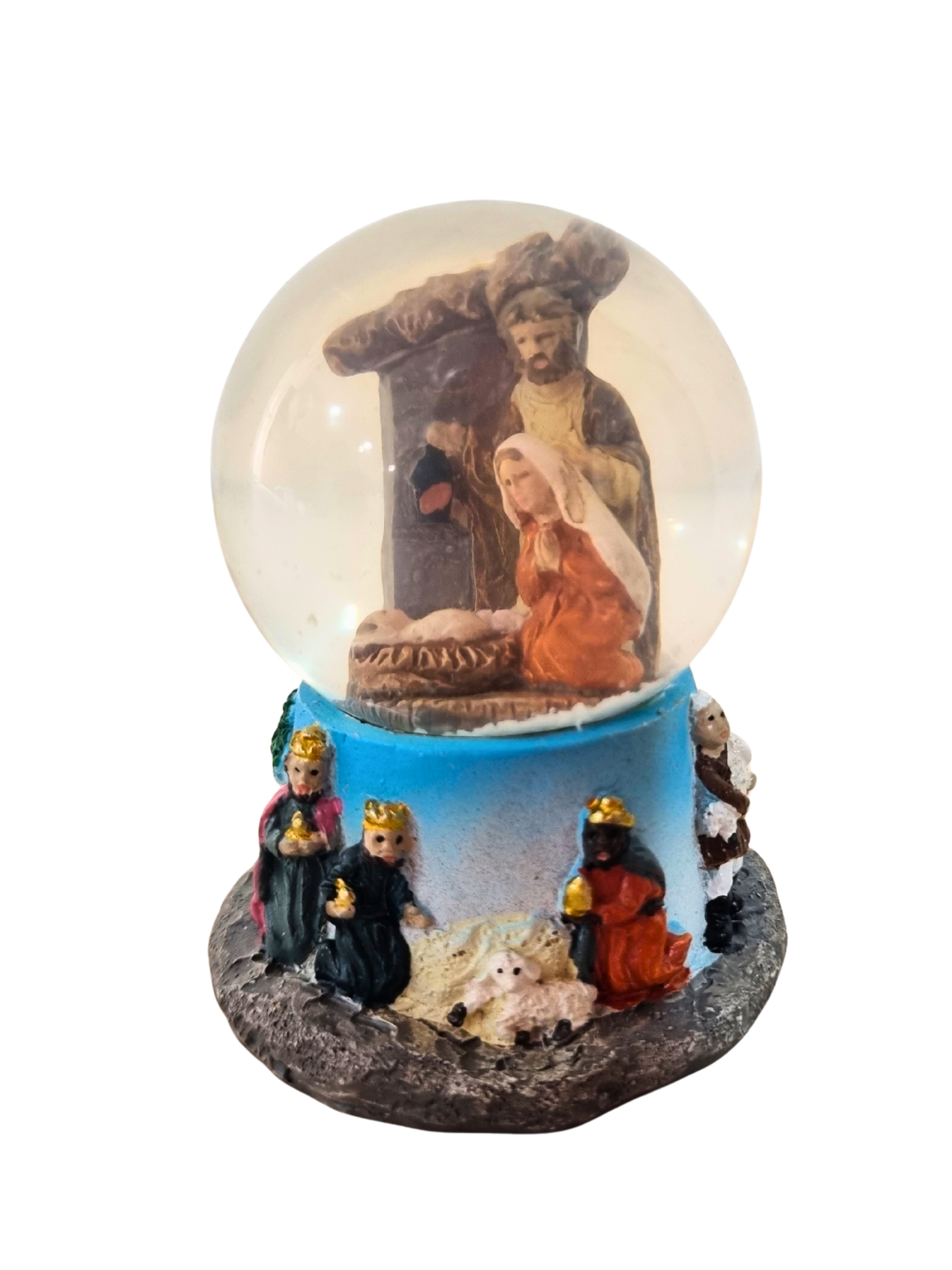 Globo da Sagrada Família Pequeno 6,5 x 6 cm-TerraCotta Arte Sacra