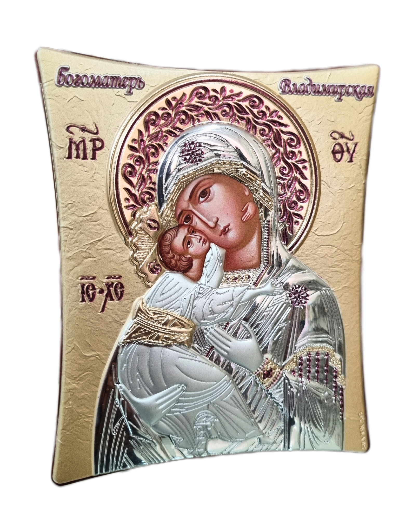 Ícone Grego Mãe da Ternura 11 x 14 cm-TerraCotta Arte Sacra