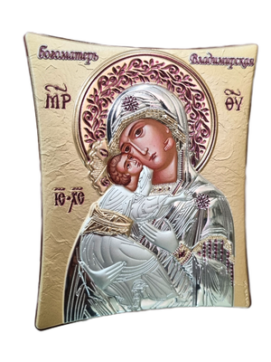 Ícone Grego Mãe da Ternura 11 x 14 cm-TerraCotta Arte Sacra