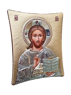 Ícone Grego Pantocrátor 11 x 14 cm-TerraCotta Arte Sacra