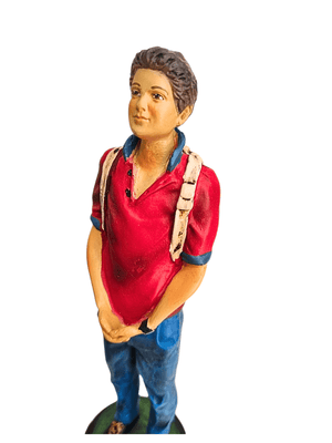 Imagem Carlo Acutis em Resina 21 cm-TerraCotta Arte Sacra